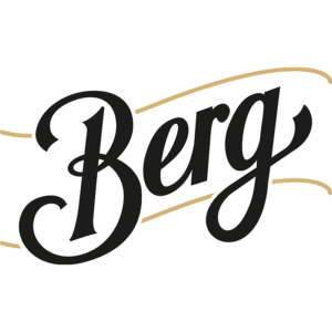 Berg Logo – Helles Logo von Berg, mit modernem Schriftzug und Markenidentität.